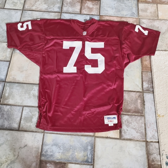 Authentic NFL Pro Line Lomas Brown Arizona Cardinals #75 Jersey - Picture 5 of 5